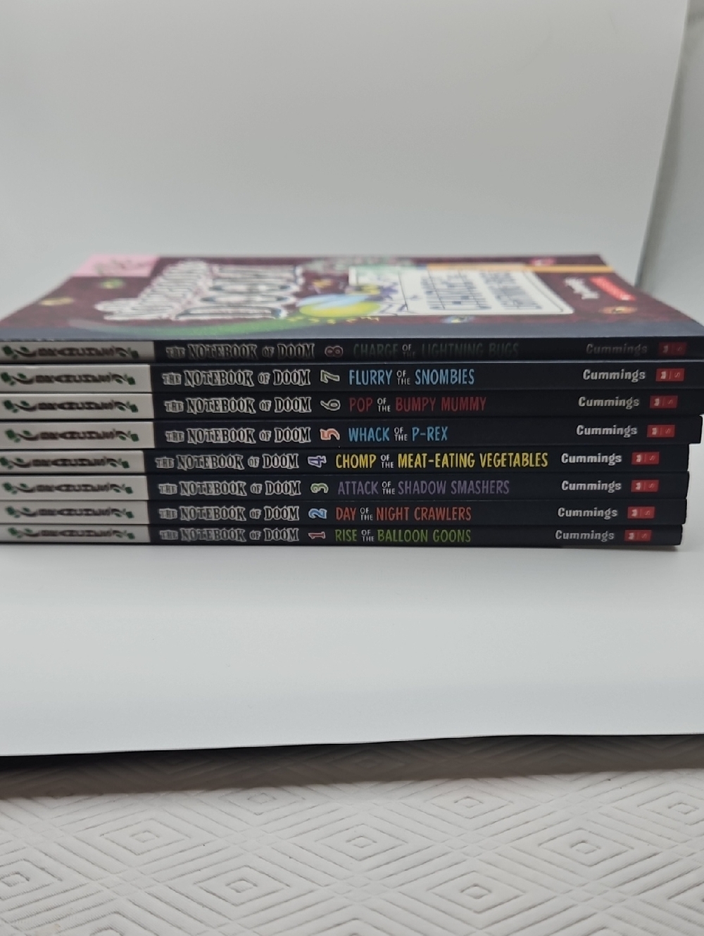 Books 1 -8 The Notebook of Doom Set